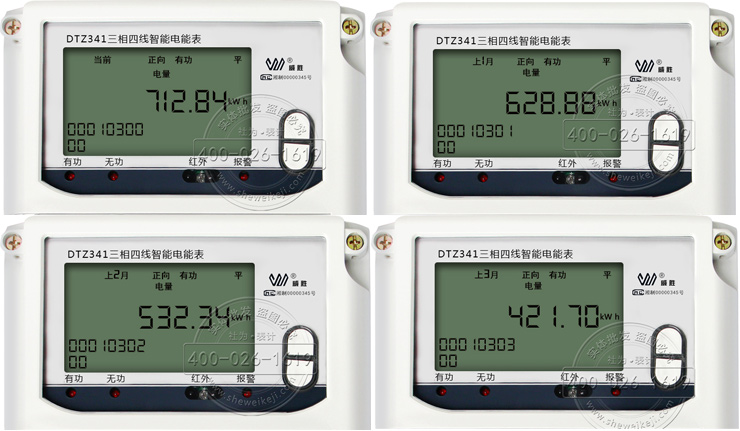 怎么看智能電表度數(shù)——正向有功“平”電量