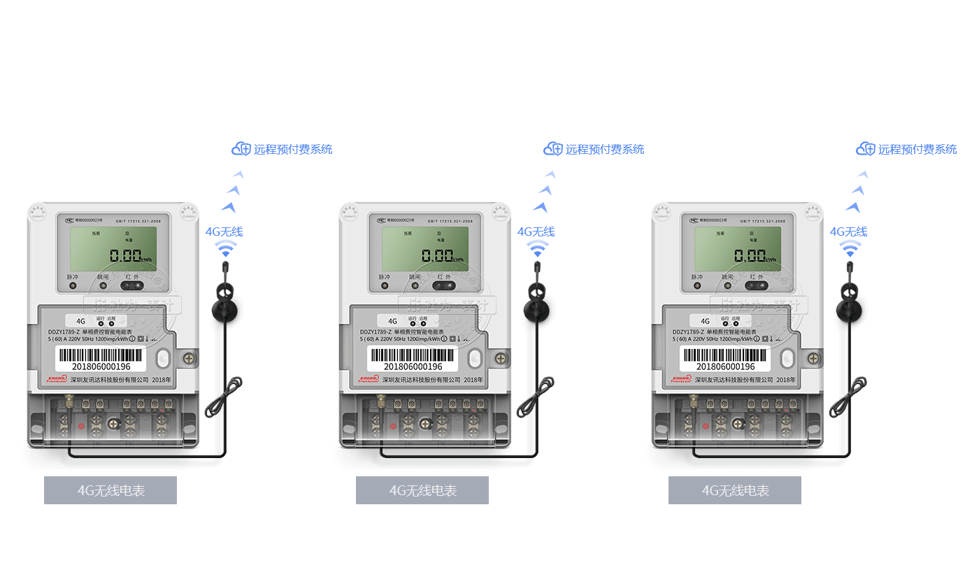 無需布線，內置4G無線采集模塊，通電即可聯(lián)網